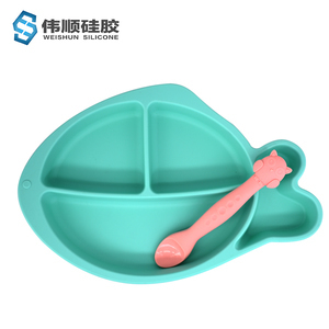 硅膠小魚(yú)碗
